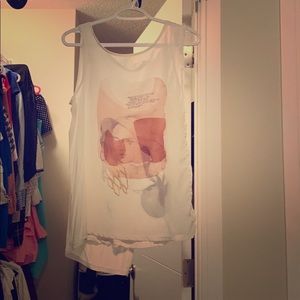 White graph tees -Italy